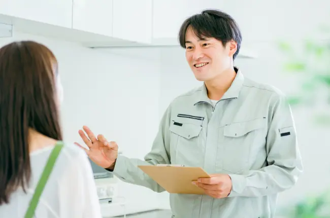 お客様目線の丁寧な説明